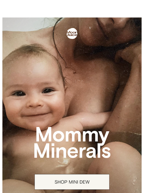 moonjuice newsletter: pregnant, parenting, depleted?