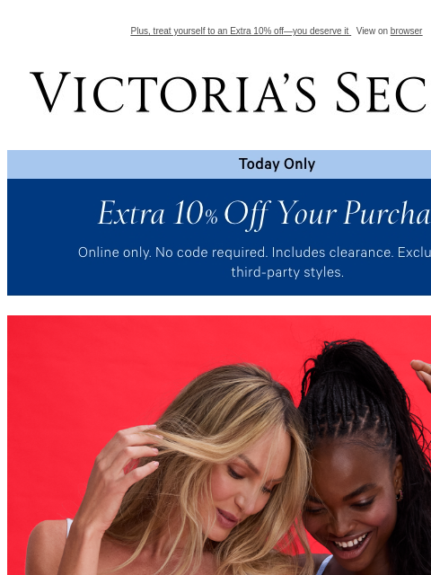 victoriassecret newsletter: Shop Your Faves: 10/$40 Panties Ends Tomorrow