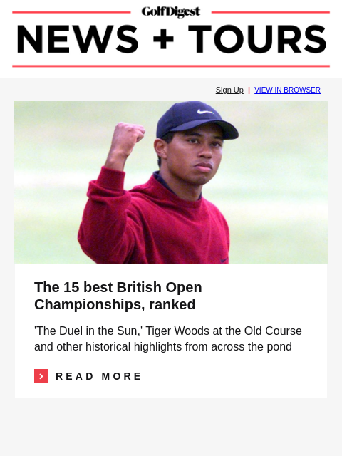 golfdigest newsletter: We've been practicing all wrong