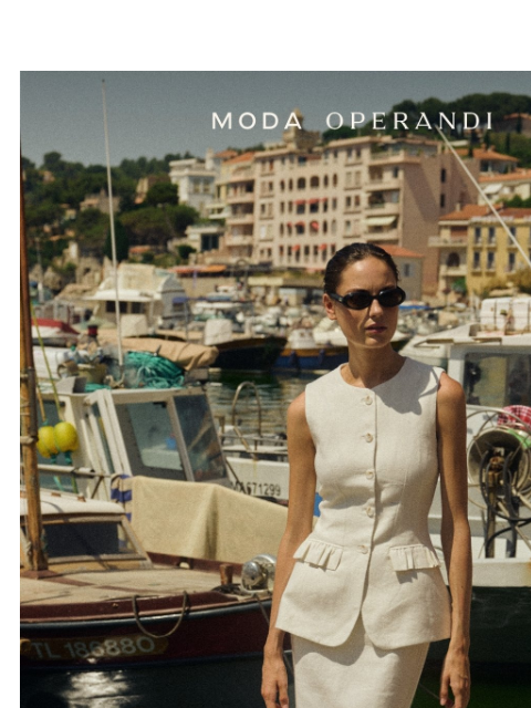 modaoperandi newsletter: SUMMER WHITES