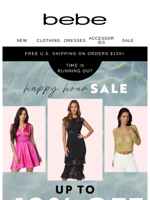 bebe newsletter: Extra 50% Off Sale Styles = You’re Winning 🔥