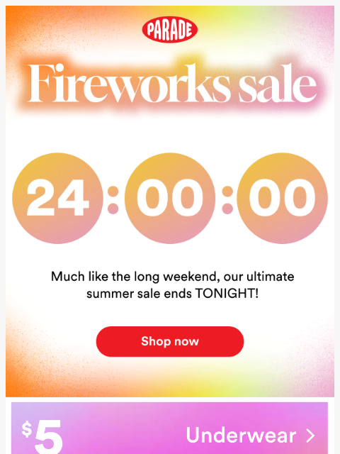 yourparade newsletter: This sale ending is the true Sunday Scary
