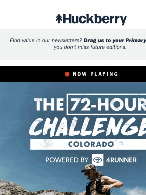 huckberry newsletter: Toyota 4Runners? Check.