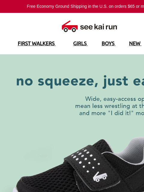 seekairun newsletter: Confidence Starts with Easy-On Shoes!