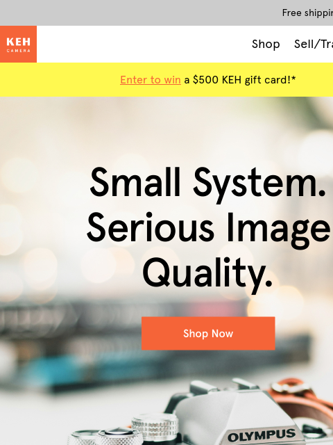 keh newsletter: Explore the compact power of Micro Four Thirds