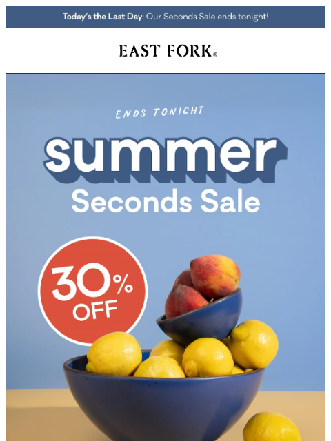 eastfork newsletter: Last Chance for Seconds!