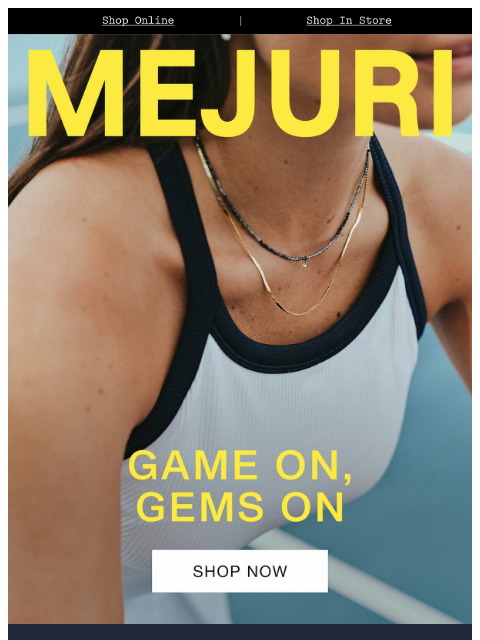 mejuri newsletter: New Winners From PLAY