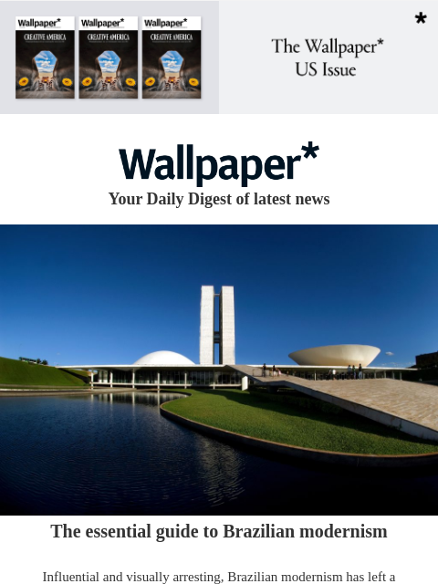 futureplc newsletter: Brazilian Modernism's architectural gems