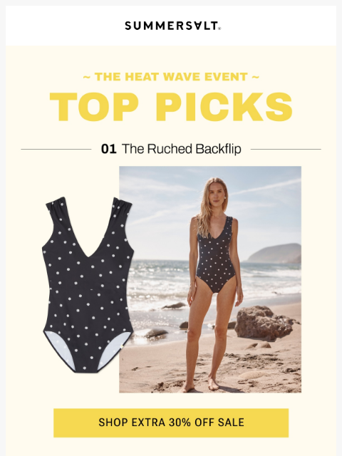summersalt newsletter: Best of Sale on Sale — Final Few