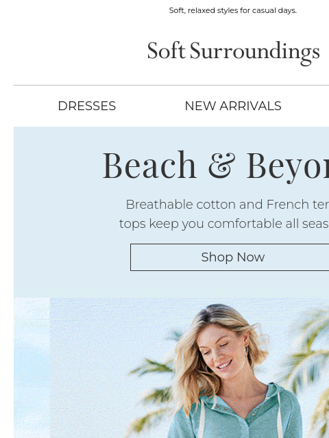 softsurroundings newsletter: Summer Tops
