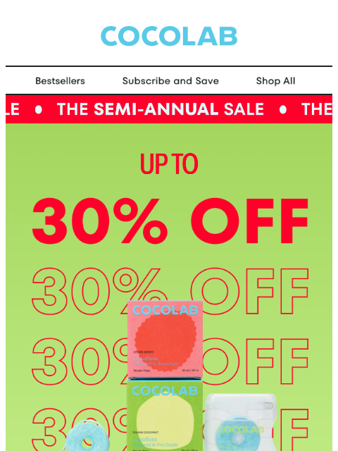 cocolab newsletter: Love it? It’s on sale.