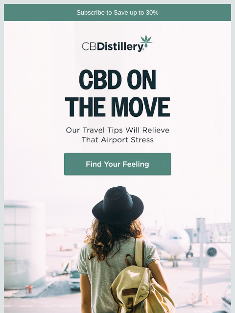thecbdistillery newsletter: Traveling This Summer?