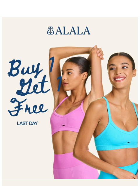 alalastyle newsletter: LAST DAY: Buy One Get One SALE