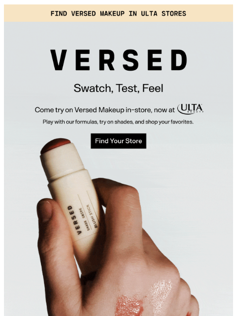 versedskin newsletter: For The First Time Ever...