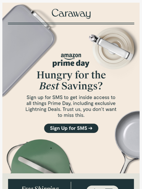 carawayhome newsletter: Want Access to Lightning Deals? 👀