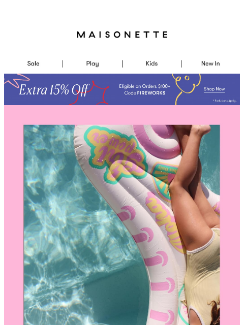 maisonette newsletter: ☀️ How to Have The Ultimate ’90s Summer