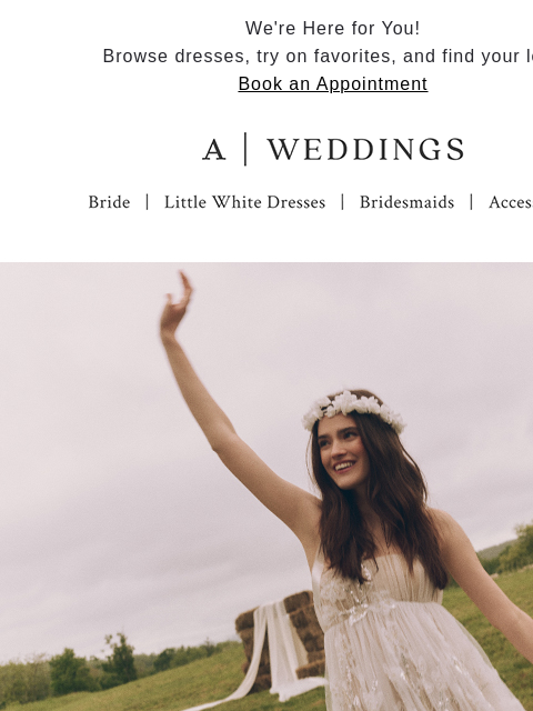 anthropologie newsletter: Wed & Wild | The New Collection