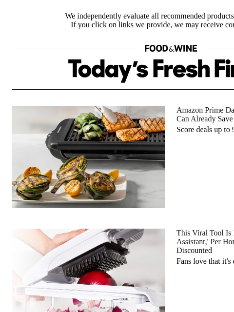 foodandwine newsletter: Double Discounted: A Tool Fans Say Is Like Having ...