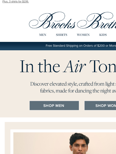 brooksbrothers newsletter: Sophisticated looks for being seen: 30% off