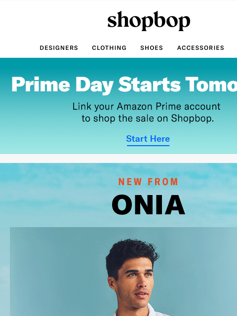 shopbop-mail newsletter: Beach-day ready: new Onia
