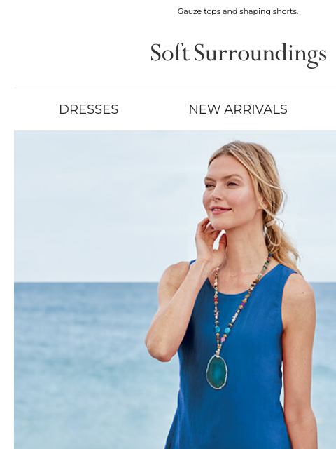 softsurroundings newsletter: Your Summer Outfit Formula.