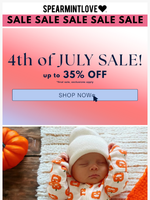 spearmintlove newsletter: 💳 Still Shopping? The Long Weekend Sale Continues...