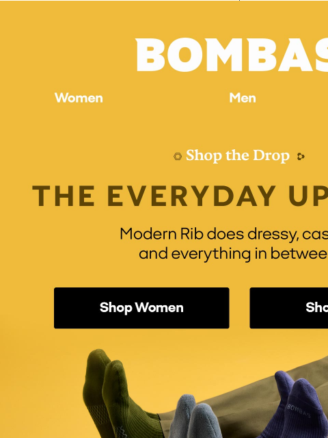 bombas newsletter: Just Dropped: New Modern Rib Colors