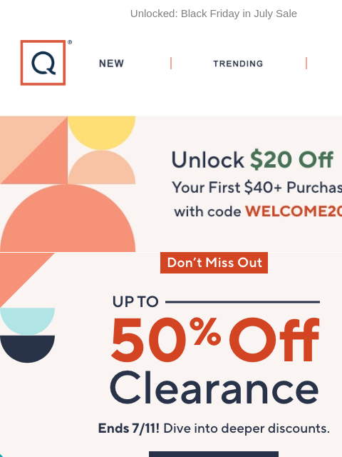 qvcemail newsletter: Still On! Up to 50% Off Clearance