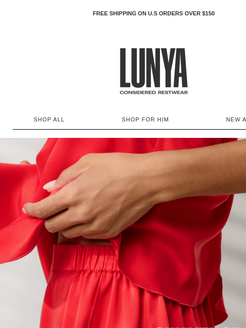 lunya newsletter: LAST CALL, 25% OFF BEST-SELLING SILK