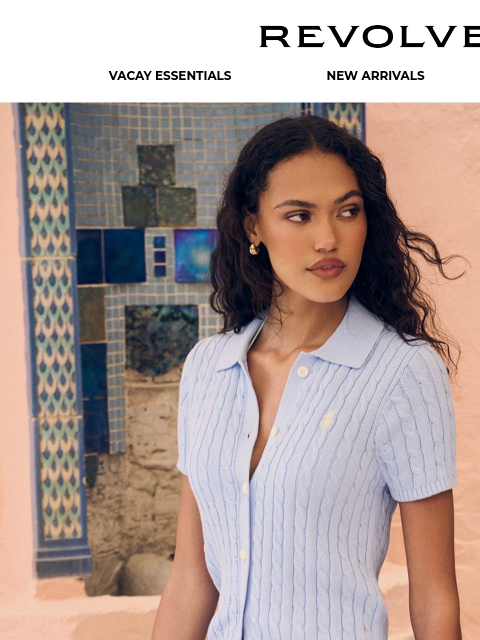 revolve newsletter: In With The NEW ✨ 