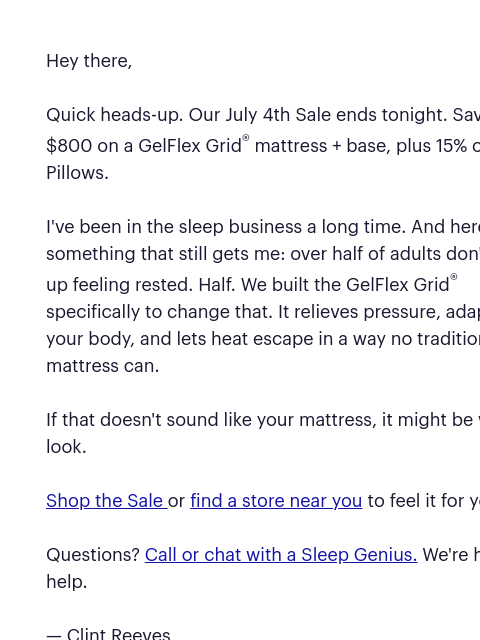 purple newsletter: An honest question about your sleep.