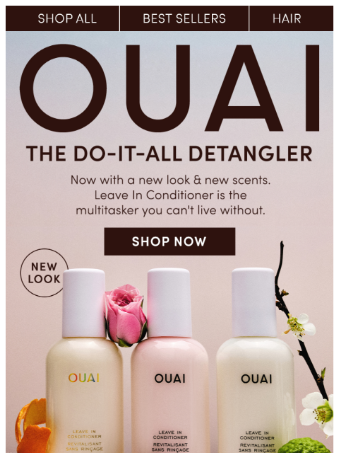 theouai newsletter: NEW look. NEW scents.