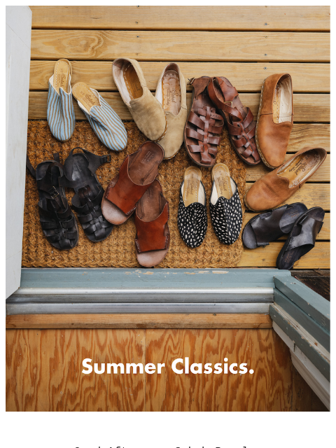 sabah newsletter: Our Summer Classics Are Back ☀️