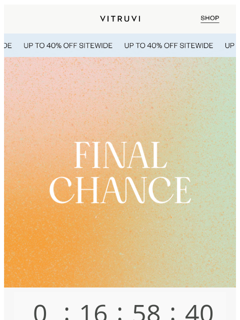 Hurry! Today is the last day of our summer sale. Don't miss out on your final opportunity to save big on your favorite products. ͏ ͏ ͏ ͏ ͏ ͏ ͏ ͏ ͏ ͏ ͏ ͏ ͏ ͏ ͏ ͏ ͏ ͏ ͏ ͏ ͏ ͏ ͏ ͏ ͏ ͏ ͏ ͏ ͏ ͏ ͏ ͏ ͏ ͏