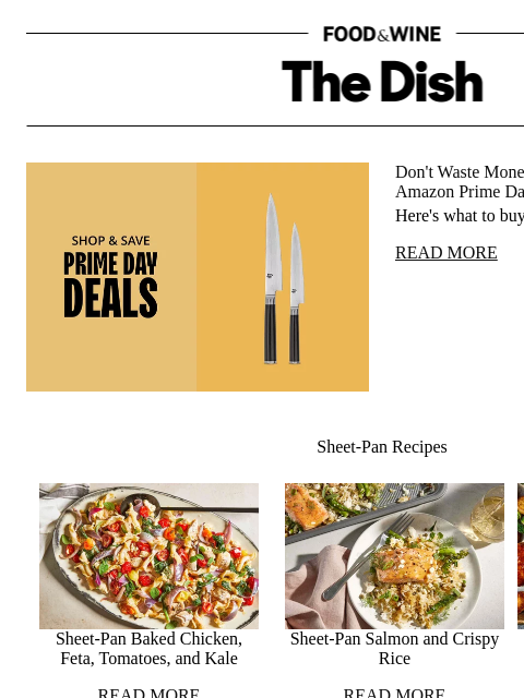 foodandwine newsletter: Don't Waste Money on These 5 Products During Amazo...