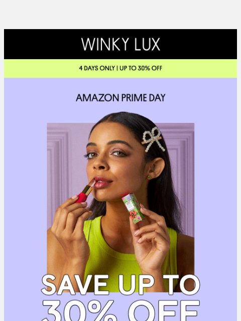 winkylux newsletter: Save BIG With Prime Day Deals 🔥