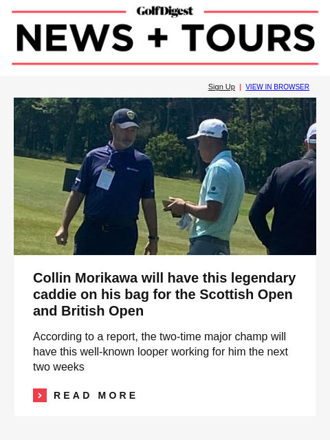 golfdigest newsletter: Why American golfers drink more