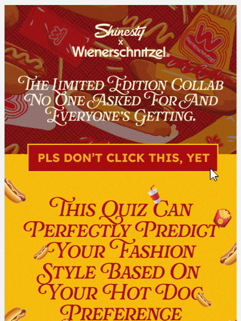 shinesty newsletter: the collab & machine learning model no one asked f...