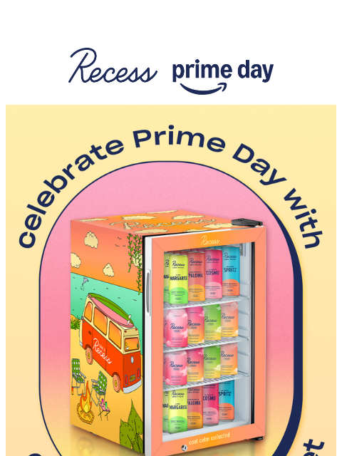 takearecess newsletter: 🚨giveaway! 🚨 limited-edition mini fridge + Reces...