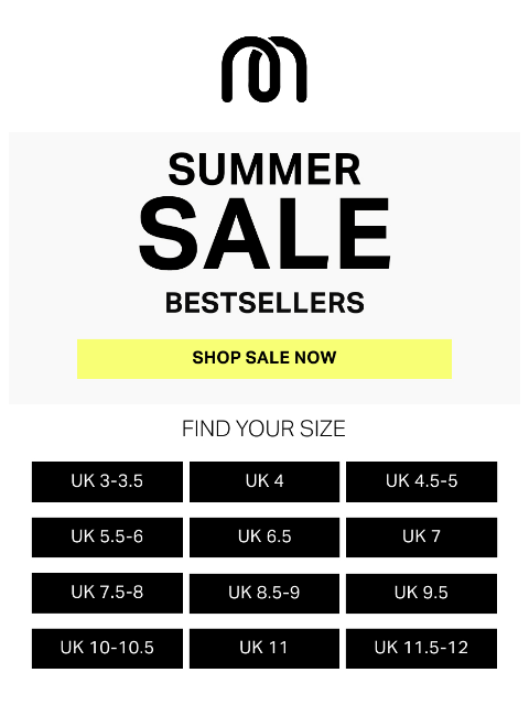 mahabis newsletter: Selling fast in the Sale