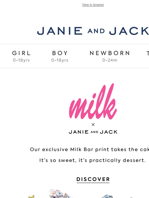 janieandjack newsletter: Treat yourself to this limited-edition collection....