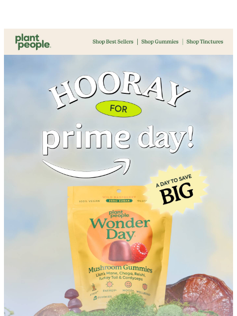 plantpeople newsletter: Prime Day Starts NOW 🌟