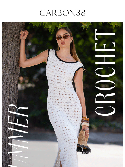carbon38 newsletter: It's a crochet summer