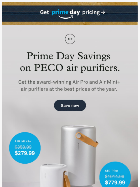 molekule newsletter: 🔵 PRIME DAY Pricing Starts Now 🔵