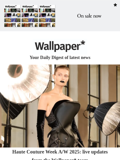 futureplc newsletter: Haute Couture Week live