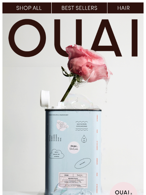 theouai newsletter: OUAI x Dedcool smells like compliments