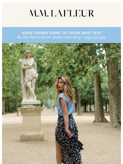 mmlafleur newsletter: Introducing: The High Summer Collection