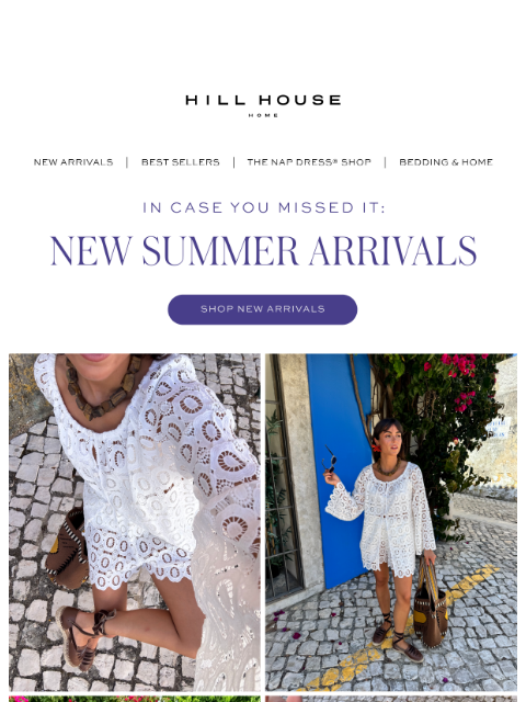 hillhousehome newsletter: NEW SUMMER ARRIVALS