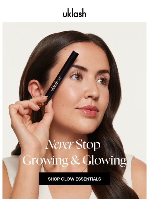 uklash newsletter: 3 Must-Haves for Endless Growth & Glow ✨🌱