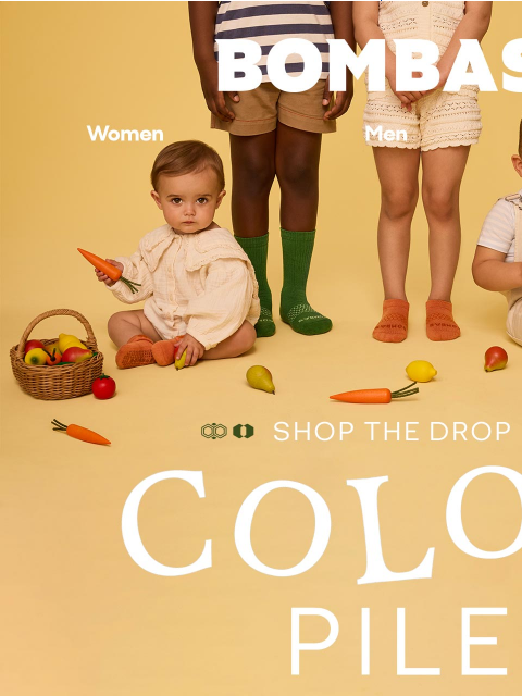 bombas newsletter: New Colors for the Kiddos